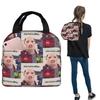 John Pork Is Calling Answer Call Phone Insulated Lunch Bag for Women Kids Portable Food Boxes Thermal Lunch Box Tote