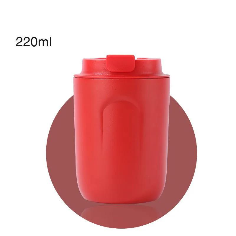 220ml Mini Tasses à Café Thermo Mug Acier Inoxydable 316 Voyage Mug Thermique Gobelet Petite Bouteille d'Eau Garder Chaud Froid Tasse Isolée