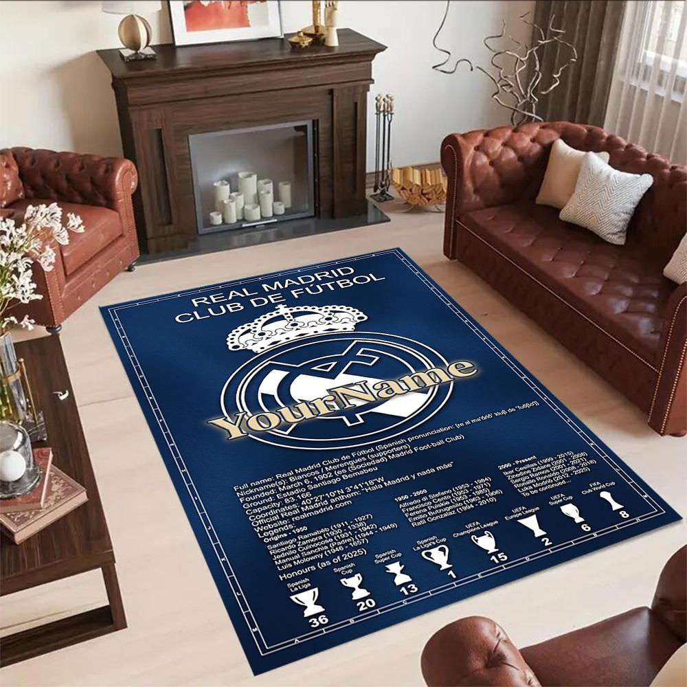 Chelsea Customize Your Name Carpet Perfect for Balcony Entryway Game Room Study room Anti-slip Rug Office home decor