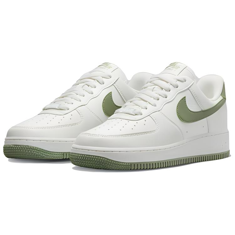 Nike Air Force 1 07 SE Next Nature Sail Oil Green Women Sneakers Cream Volt DV3808-106