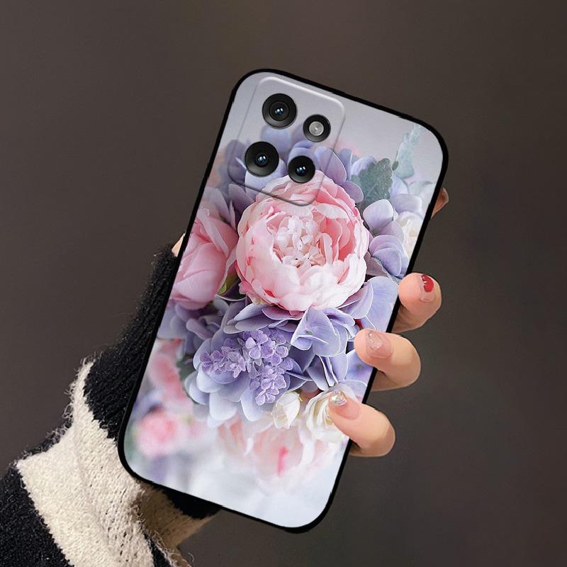 Für Motorola Edge 50 Neo Hülle Edge 50 Farbe Bemaltes TPU Silikon Weiche Handy-Rückabdeckung Für Moto S50 5G Schutz Stoßfänger Fundas