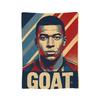 Pipini M-Mbappes Novelty Football  Fleece Throw Blankets Funny  Blankets for Sofa Bedroom Warm Bedroom Quilt,