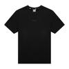 Solid Color Breathable Logo Short Sleeve T-Shirt Men Tops Black 849593-01