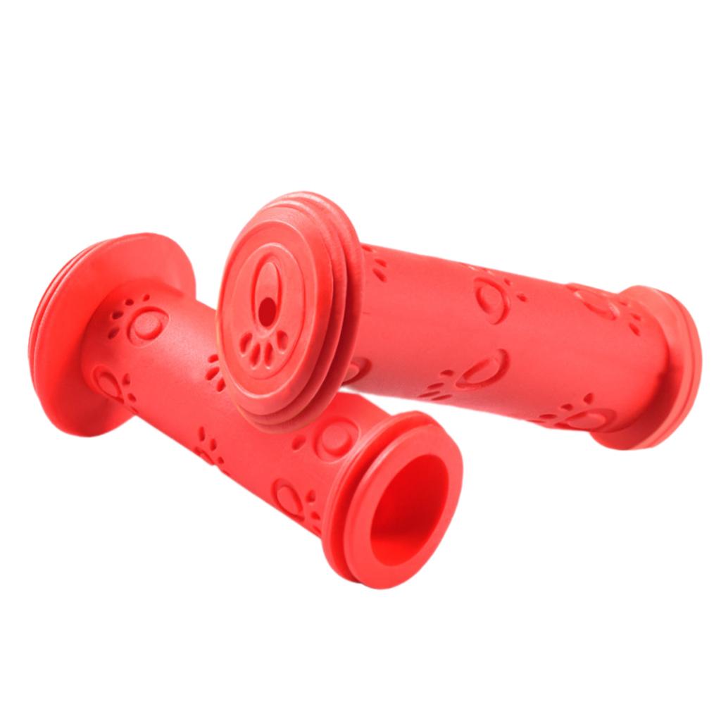 1 Par Manillares de Bicicleta para Niños Goma Antideslizante Manillar de Bicicleta de Montaña para Patinetes Bicicletas de Equilibrio Bicicletas Plegables