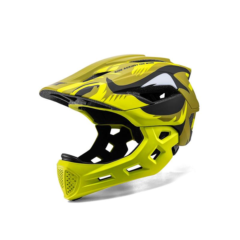 Kids Detachable Full Helmet,Sports Safety Bike Helmet Protective Gear