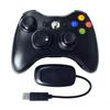 בקר אלחוטי תואם ל-Xbox 360 2.4GHZ ג'ויסטיק גיימפד אלחוטי עם Xbox 360 ו-PC Windows 7,8,10,11 עם מקלט