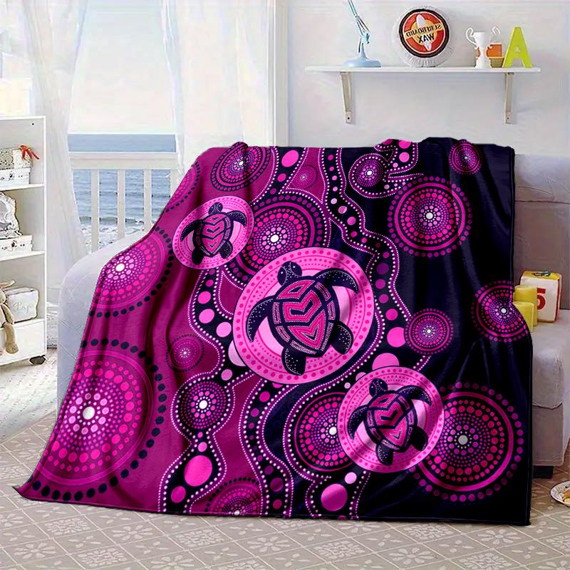 Australian Aboriginal Style Blanket Flannel Blanket Throw Blanket Sofa Cover Blanket Soft Premium Blanket Picnic Blanket Tv Blanket Gifts