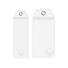 5Pcs/Set Luggage Tag Holder with Steel Ring Clear Waterproof Zip Seal Reusable Luggage Label Sleeve Cruise Essentials