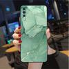 Case For Samsung Galaxy A50 A20e A70 A10 A40 A20s A10s M30s M51 M31s Black Soft Phone Cover Marble Pattern