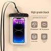 Waterproof Touch-Screen Phone Pouch with Neck Strap for Rafting, Swimming, and Rain - Allows Picture-Taking