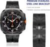 Metal Stainless Steel Strap for Samsung Galaxy Watch Ultra 47mm Butterfly Buckle Bracelet for Galaxy Watch Ultra 2025 47mm Strap