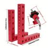 3 Pcs 90 Degrees Metal Clamps Aluminum Zinc Zinc Alloy Corner Clamping Tools  Hand Fixing Tool