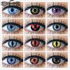 Color Contact Lenses For Eyes Anime Cosplay Colored Lenses Blue Purple Multicolored Lenses Contact Lens Cosmetic Makeup