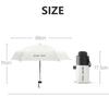 Compact Mini Pocket Small Umbrella - Ultra Light Windproof Sun and Rain Parasol with UV Protection