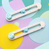 1pc Manual Circle Cutter Tool DIY Plastic Round Cutter with Rotating Handle, Perfect for Crafting and Office Use, Office Supplies