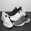 Mode Sommar Herr Sneakers Mesh Andningsbara Vita Bekväma Löparskor Tjock Sula Lätta Casual Sportskor Tenis Masculino