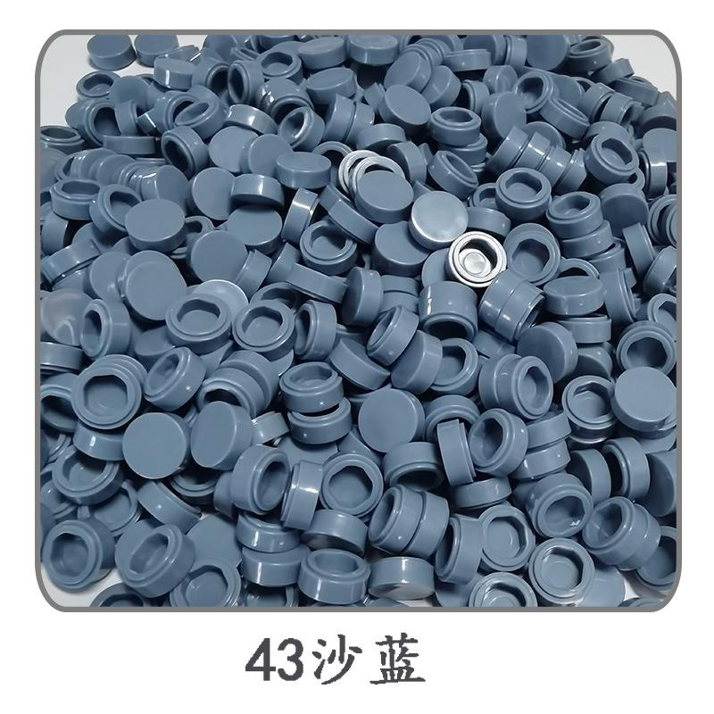 1000PCS/LOT 98138 Flat Tile 1x1 Round Circle Pixel Painting Building Block Toy Mosaic Drawing for Artist Professional Player