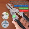 Intelligent Wire Stripper 10 In 1 Voltage Indicator Electricity Measurement Pliers  Household Use