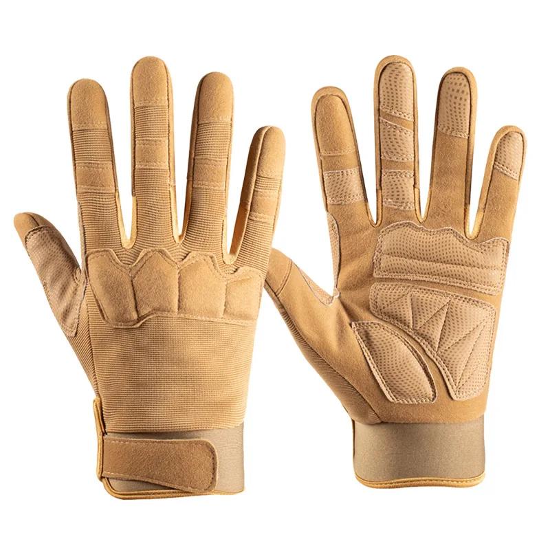 Male Tactical Gloves Touchscreen Motorcycle Cycle Riding Full Finger Outdoor Use Sports Fitness Hunting Trekking High Quality Practical Daily Use