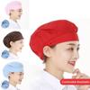 Cotton Dust Proof Work Cap Bundled Hair Chef Cap Women Man Work Wear  Canteen Catering