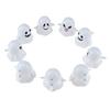 Halloween Wind-up Ghost Toy Spooky Cartoon Ghost Walking Toy Toddlers Boys Girls Spring Clockwork Mini White Ghost Toy
