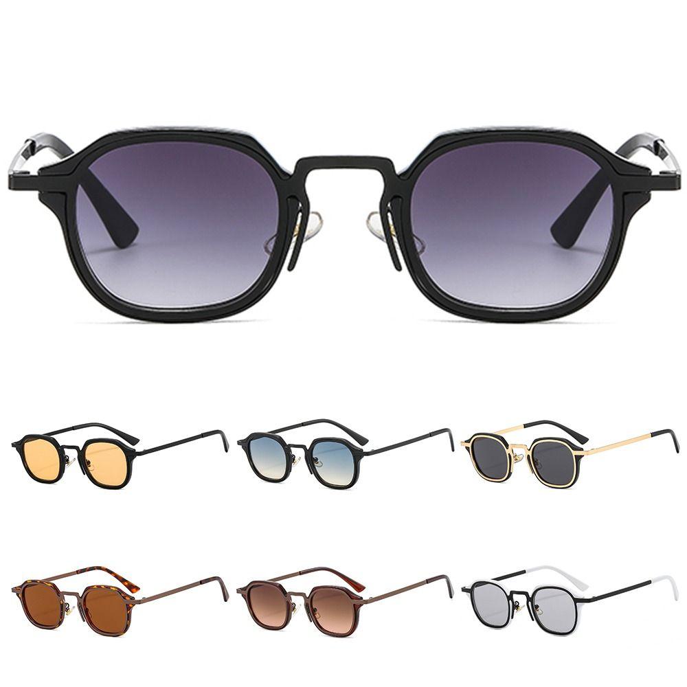 UV400 Protection Small Square Sunglasses Y2K Eyewear Trendy Driving Sun Glasses for Women & Men