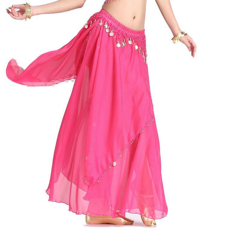 Women Dance Costumes Charming Indian Bollywood Belly Dance Skirt