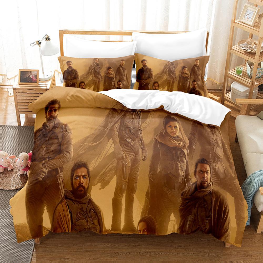 Dune Bedding Set Single Twin Full Queen King Size Desert Bed Set Aldult Kid Bedroom Duvet Cover Sets 3D Print 014