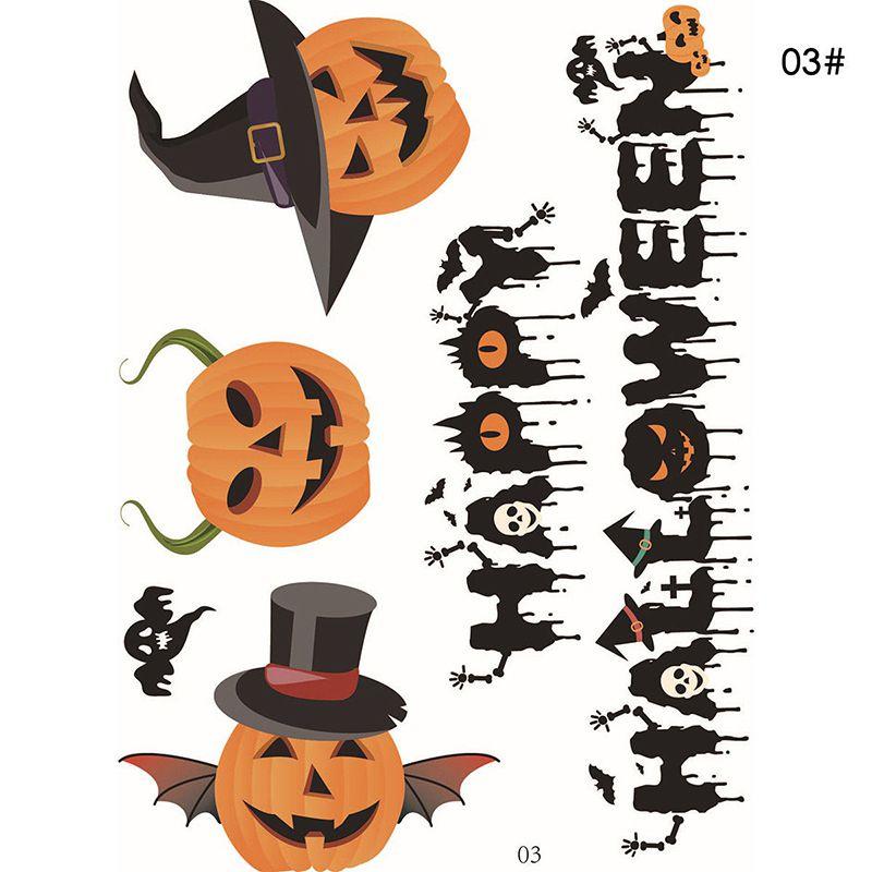 Versatile Classic Halloween Party Diy Witch Stickers Skeleton Ghost Window Wall Decals Decor