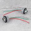 BAY15D 1157 Iron Core Lamp Holder Adapter Base Socket Connector Harness Plug for Brake   Stop   Turn Signal Light
