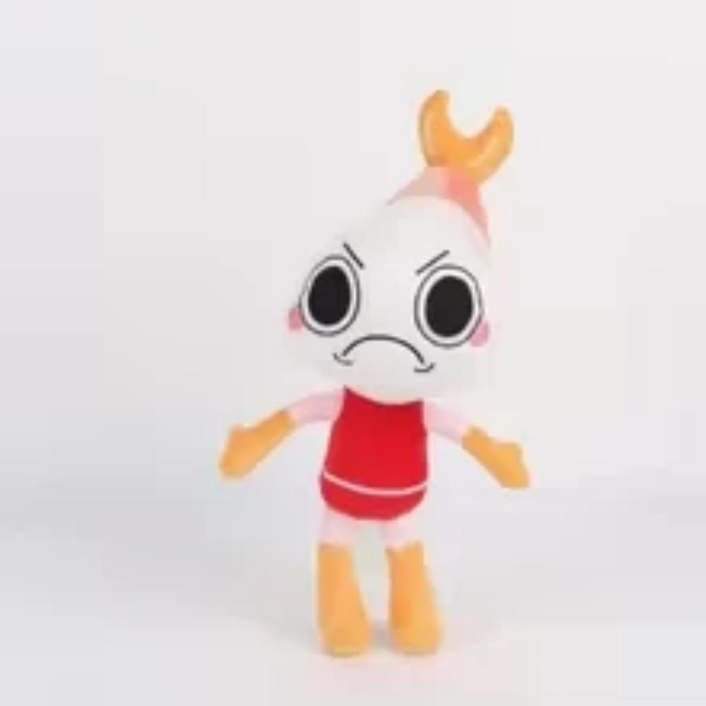 Dandy's World Plush Cute Dandy World Scrap Stuffed Horror Game Goob Pebble Plushie Soft Pillow Doll Children Holiday Gifts
