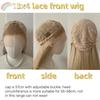 Black Wig 26inch 13x4 Lace Front Wig for Women Lolita Synthetic Wigs Black Hair for Daily Use Cosplay Party Heat-resistant Fiber