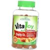 Жувальний Вітамін Д3, VitaJoy Gummies Daily D3, 120таб Персик (36440108)