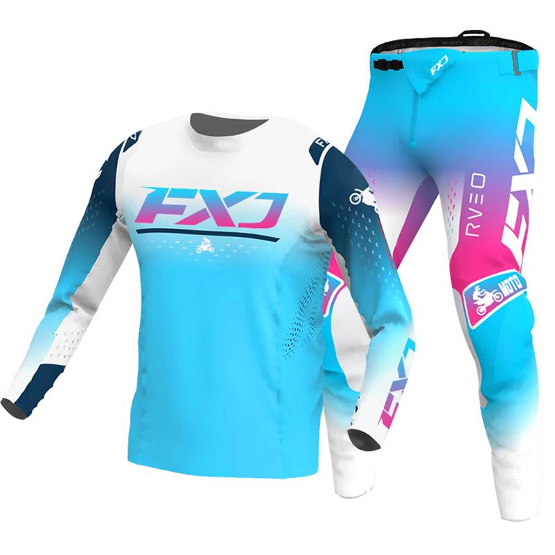 Motocross Gear Set for Kids 4 5 6 7 8 9 10 11 12 13 Years Youth Child Motorcycle Boy Girl Jersey Pant Kits Racing Suit Off-road Enduro MX MTB