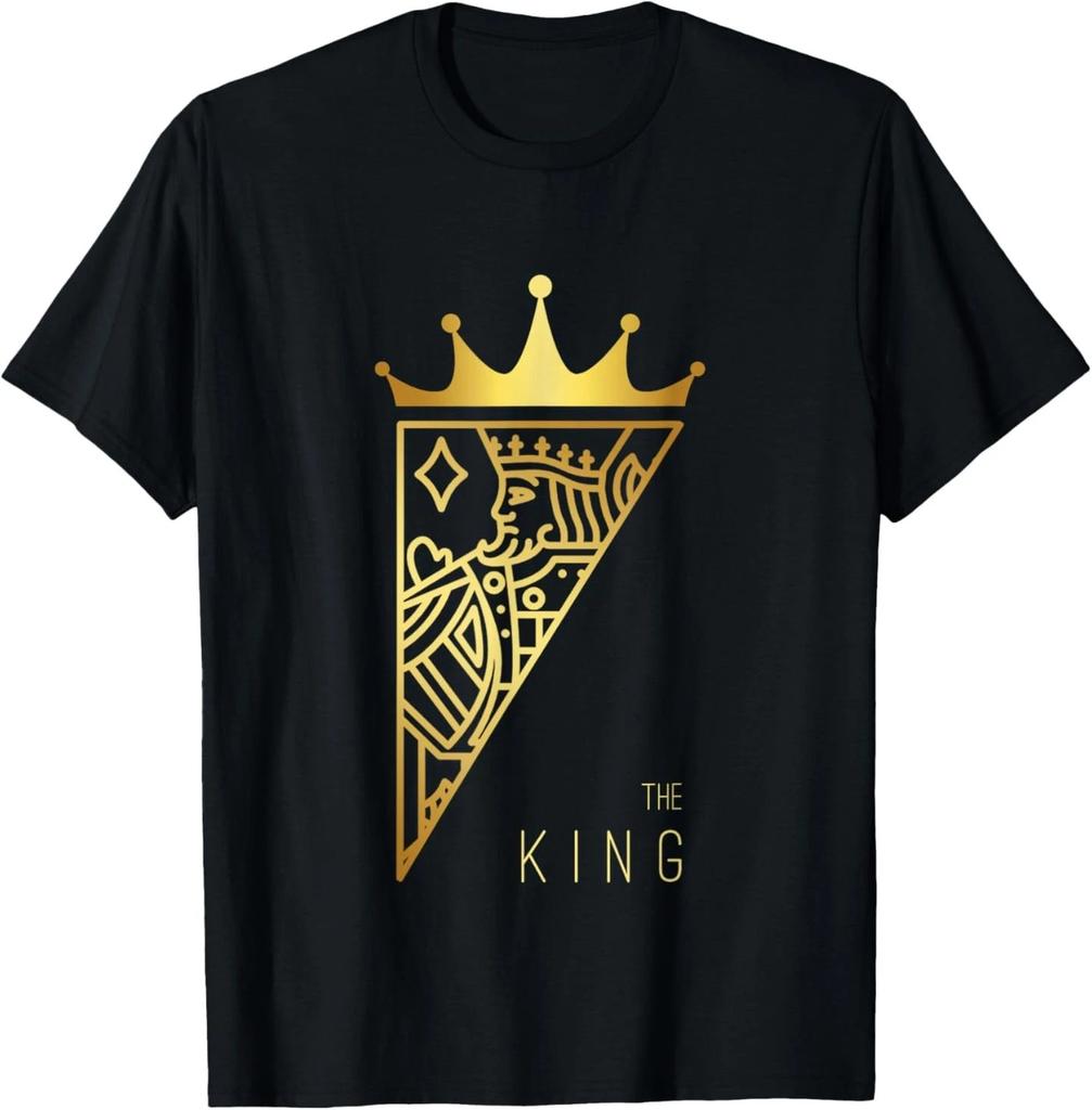 The King Card Funny Cute Couple Lover Gift T-Shirt