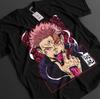 Jujutsu Kaisen Shirt Sukuna T-Shirt Gojo Itadori Megumi Top JJK Anime Unisex Tee