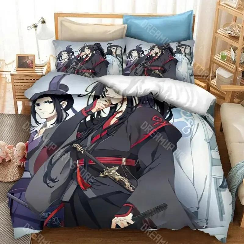 Grandmaster Of Demonic Cultivation Mo Dao Zu Shi Bedding Set Boys Adults Kid Duvet Cover Bed Cover Single Queen King Double