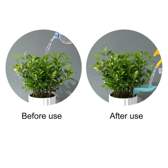 Funil de Rega em Forma de Folha Funil de Rega Folha Decorativa Inserção para Vaso de Flores Vaso para Plantas para Interior