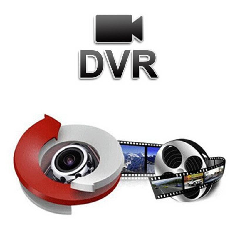 Truck 4 CH Digital Video Recorder Backup Reverse Camera 4-pin DVR 7" Rear View Monitor for Bus RV Trailer Pickups Lorry Van