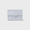 HEARTY FLAP WALLET - MISTY LAVENDER