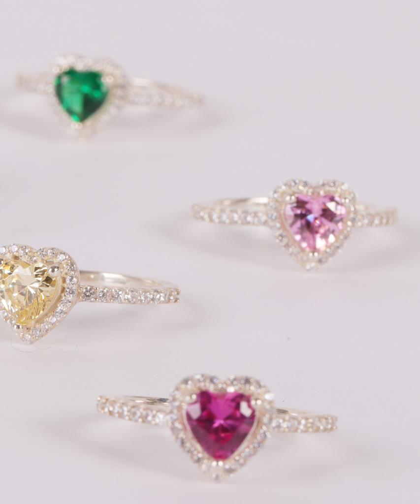 Nuavo Fragment Heart Ring