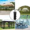 Tältben Vikter Sandpåse Kraftig 600D Oxford Tyg Utomhus Camping Tält Uteplats Parasoll Lusthus Solskydd Pergola Vindtäta Vikter