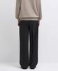 MUSINSA STANDARD Real Wide Hidden Banding Slacks [Dark Gray]