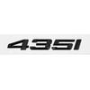 ABS Car Rear Trunk Letters Logo Badge Emblem Sticker For BMW 4 Series 420i 425i 428i 430i 435i 440i 450i F30 F32 F33 F36 G26 G22 iy2