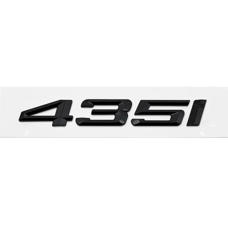ABS Car Rear Trunk Letters Logo Badge Emblem Sticker For BMW 4 Series 420i 425i 428i 430i 435i 440i 450i F30 F32 F33 F36 G26 G22 iy2