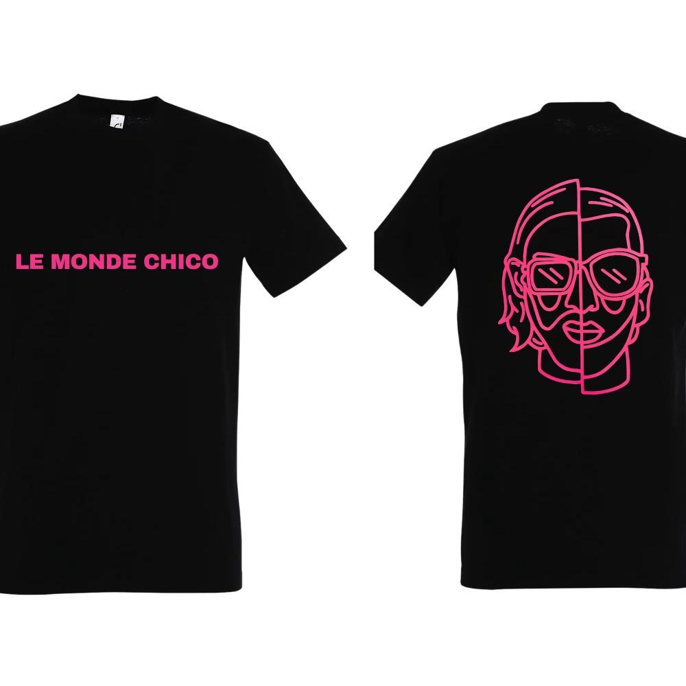 Heren Le Monde Chico T-shirt PNL Album Franse Rapper Grafische Print T-shirt Heren Hip Hop Mode Korte Mouw T-shirt Streetwear