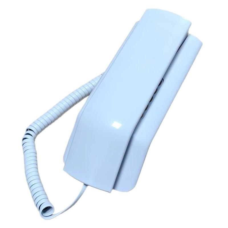 Téléphone mural Téléphone filaire Téléphone domestique Téléphone mural filaire Téléphone fixe pour la maison l'entreprise le bureau Station d'accueil