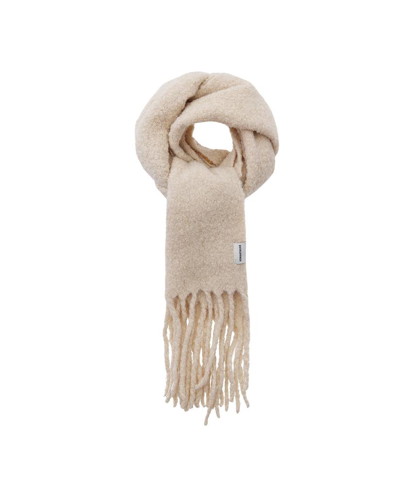 Lomaentinueo Soft Wool Muffler (Ivory)
