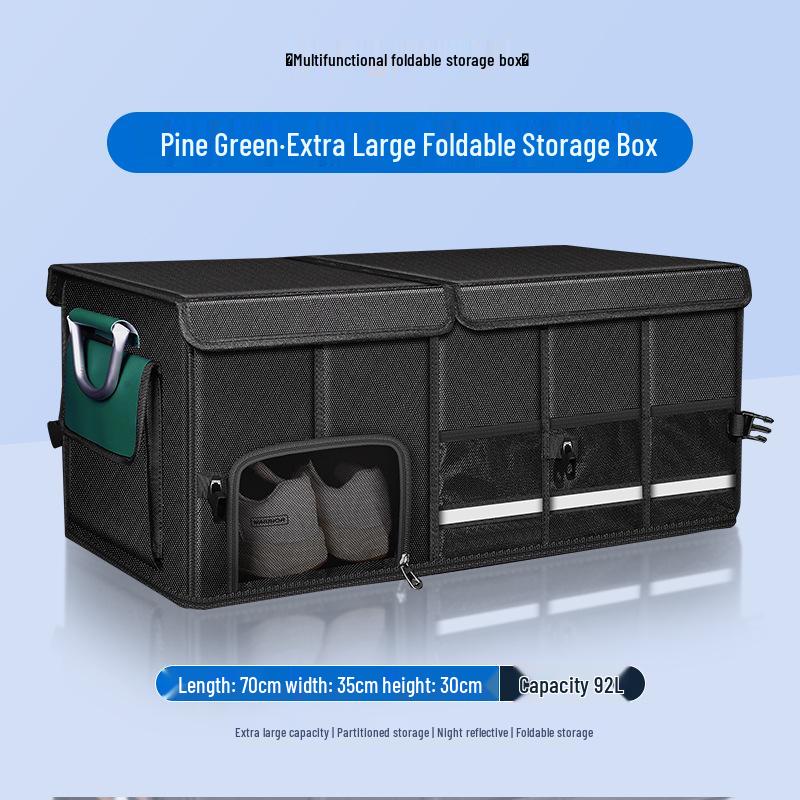 Foldable Car Trunk Storage Organizer Box
