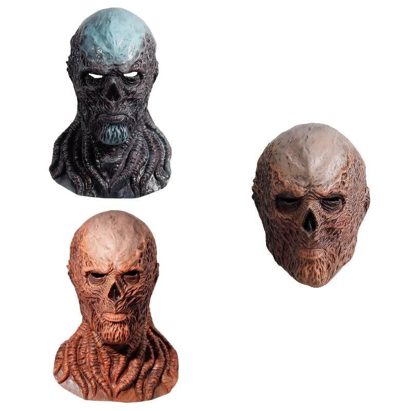 Authentic Stranger Things Season 4 Vecna Mask Horror Latex Mask For Halloween